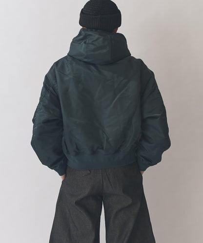 連帽飛行員夾克外套