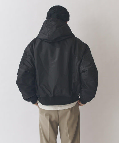 連帽飛行員夾克外套