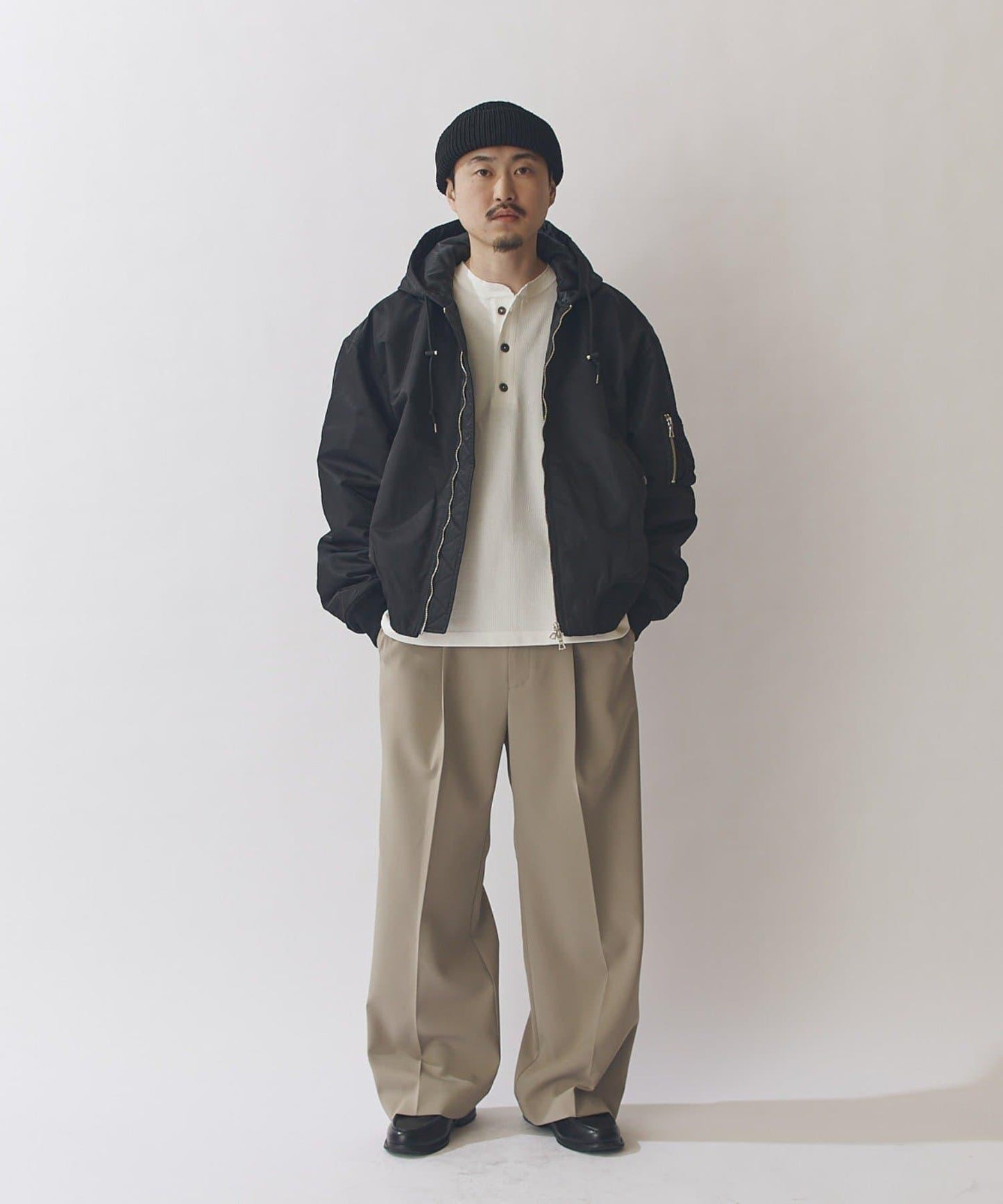 連帽飛行員夾克外套