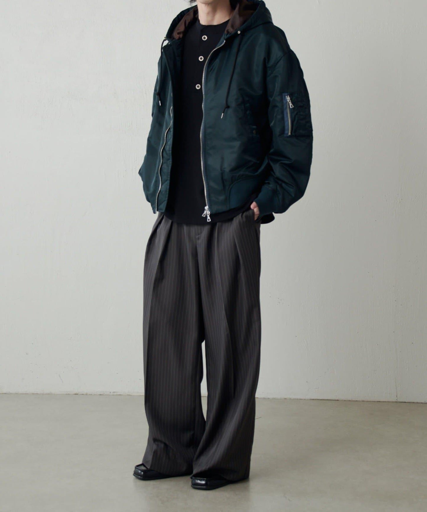 連帽飛行員夾克外套