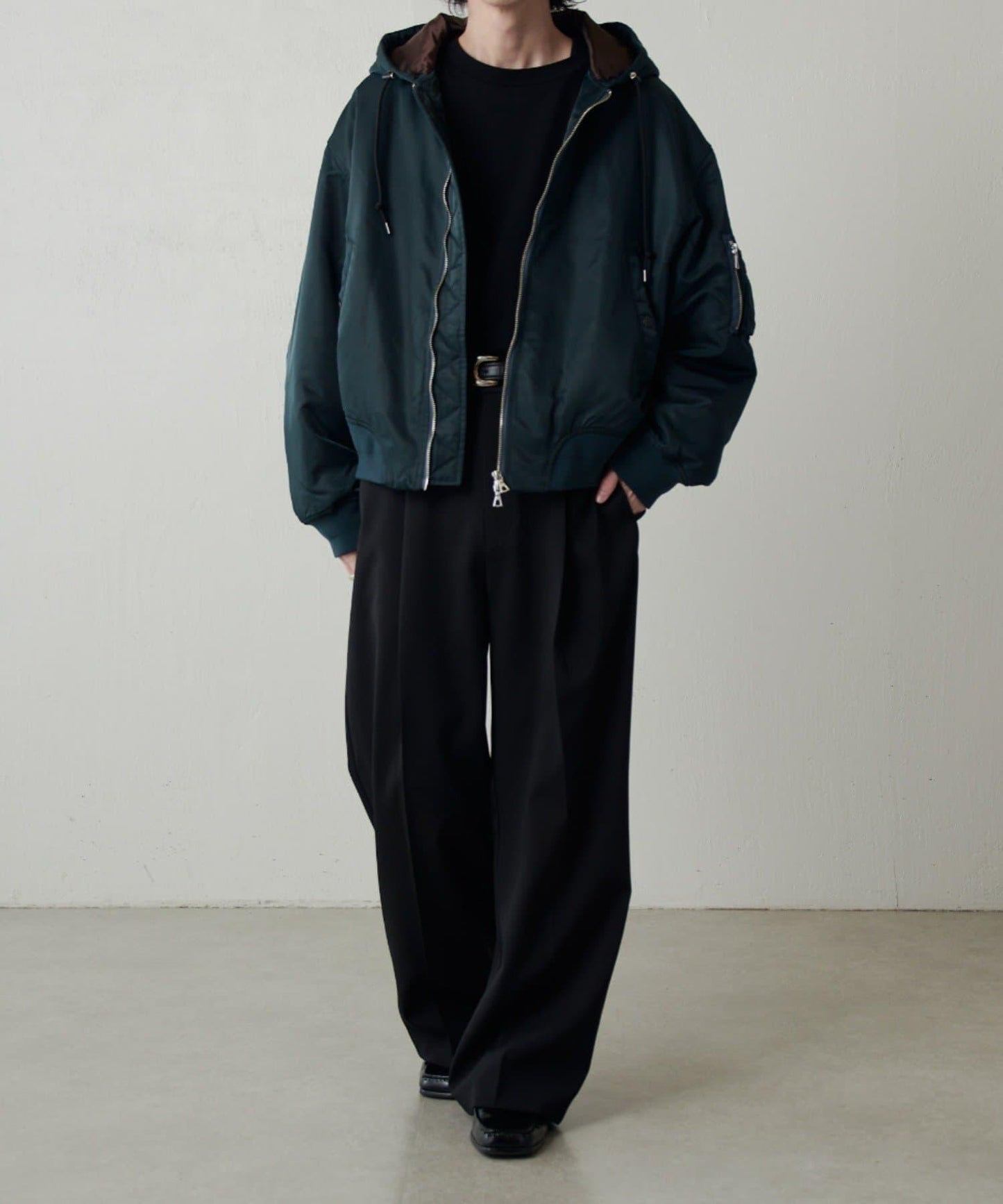 連帽飛行員夾克外套