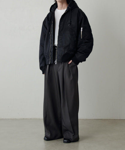 連帽飛行員夾克外套