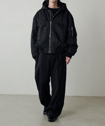 連帽飛行員夾克外套