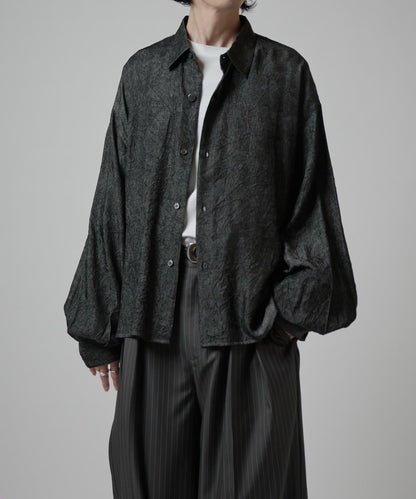 Neucon 皺感泡泡袖襯衫