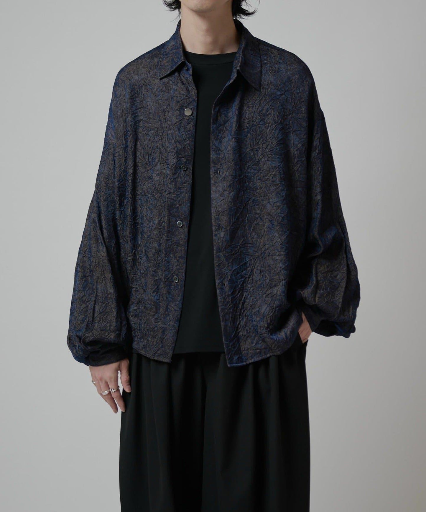 Neucon 皺感泡泡袖襯衫