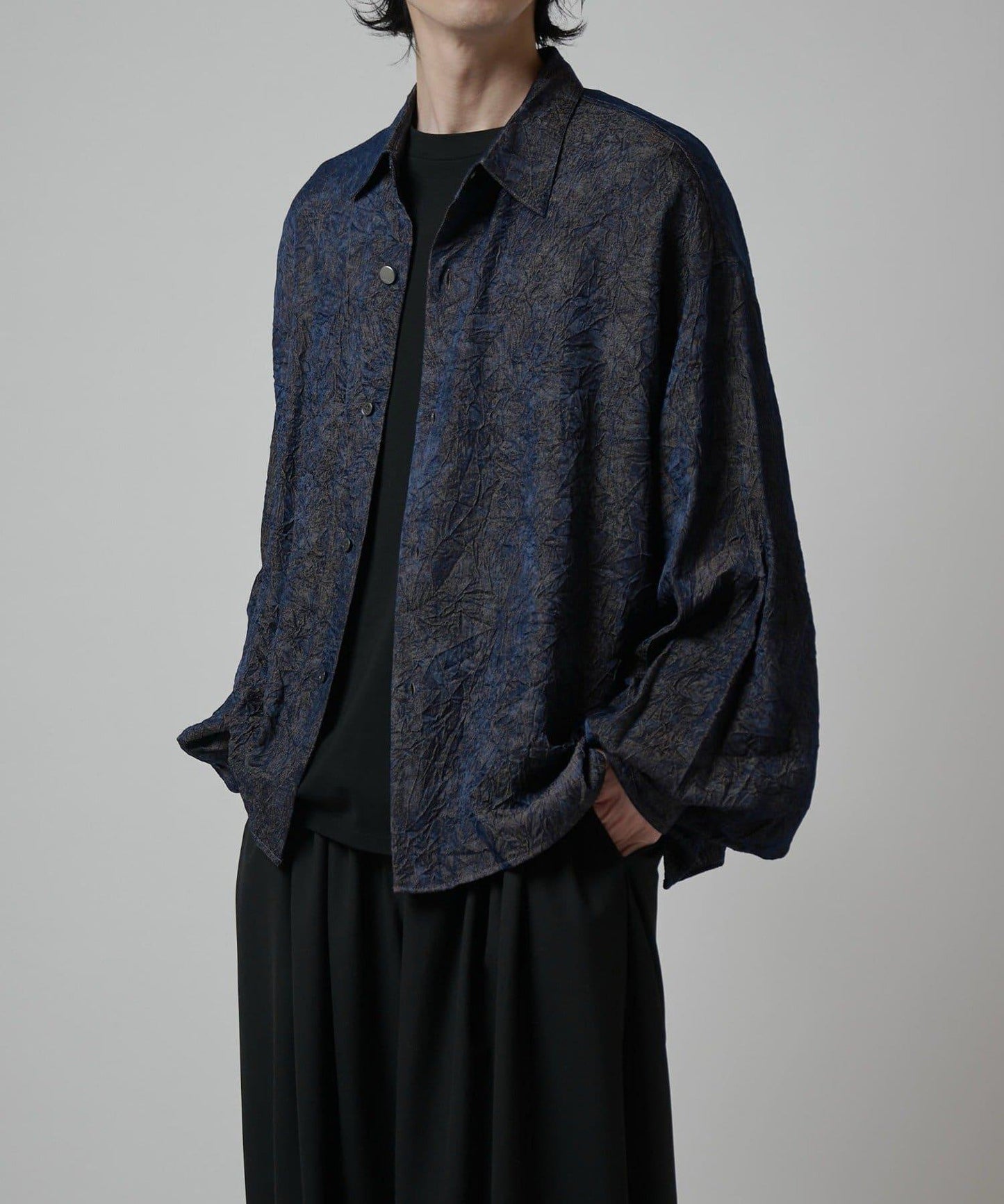 Neucon 皺感泡泡袖襯衫