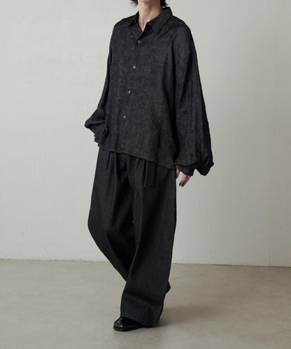 Neucon 皺感泡泡袖襯衫