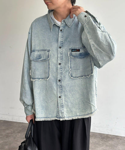 萊賽爾牛仔襯衫