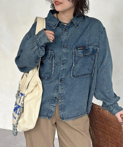 萊賽爾牛仔襯衫