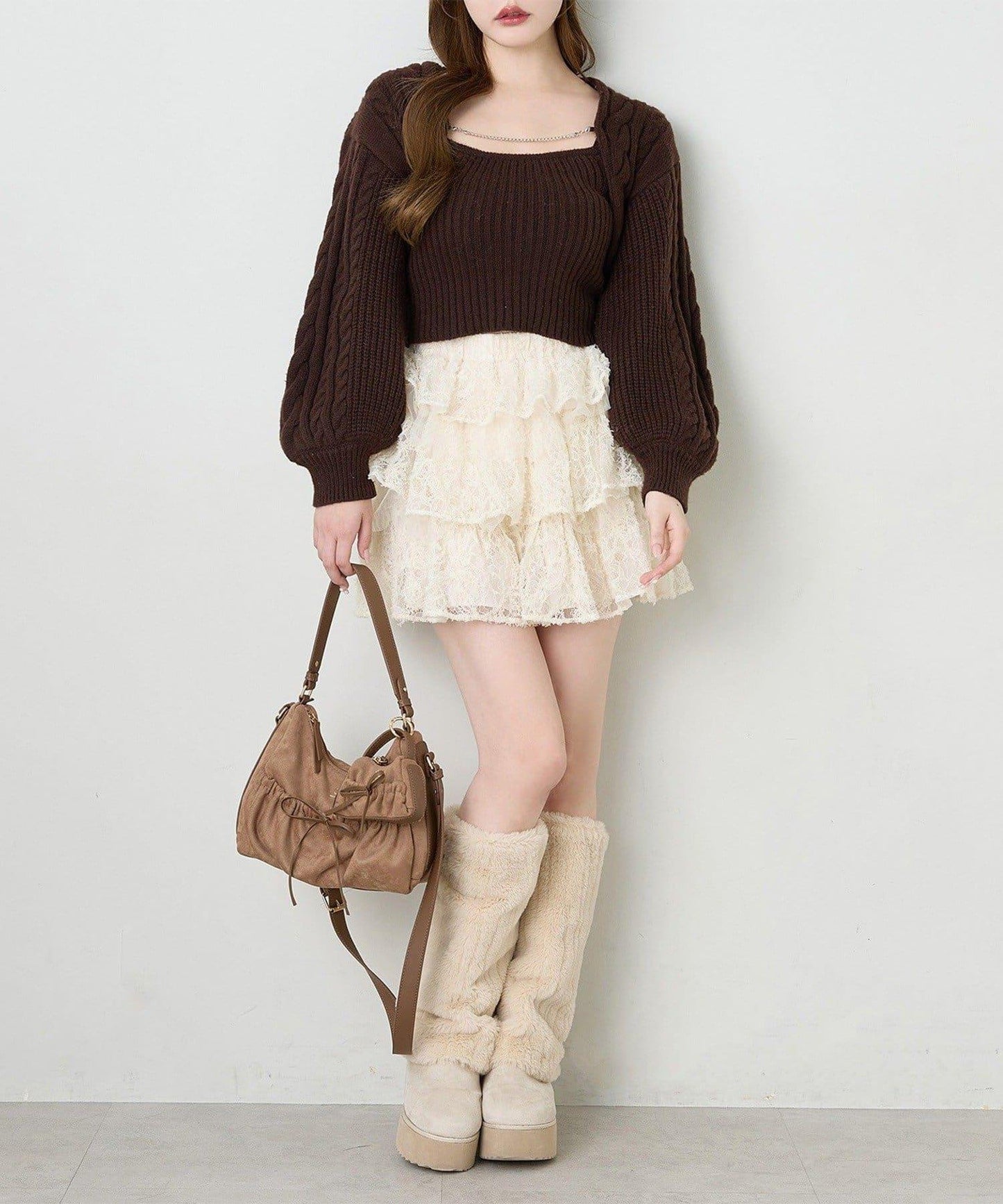 【one after another】フリルミニスカート