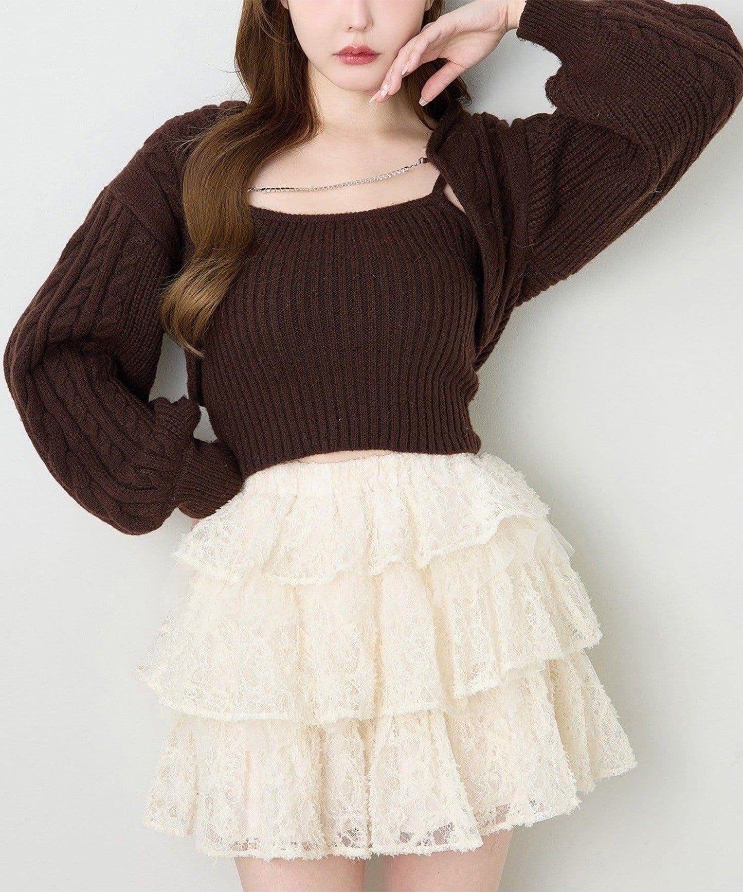 【one after another】フリルミニスカート