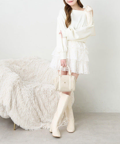 【one after another】フリルミニスカート