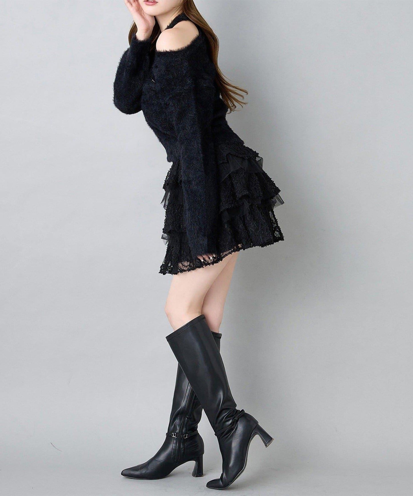 【one after another】フリルミニスカート