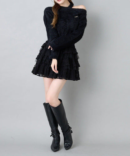 【one after another】フリルミニスカート