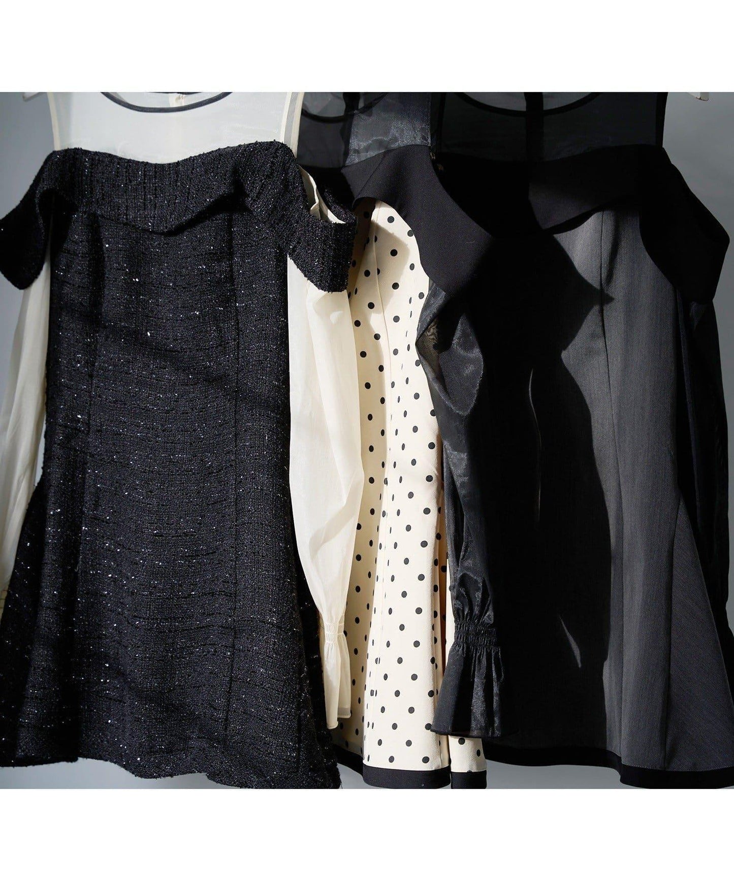 【one after another】袖取り外し可能ミニワンピース