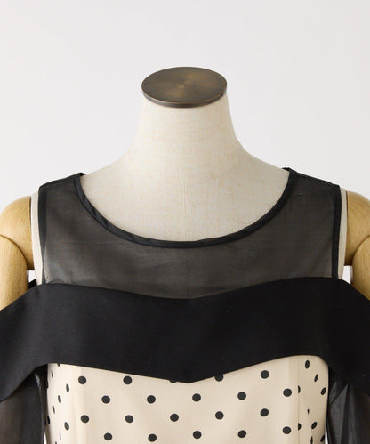 【one after another】袖取り外し可能ミニワンピース