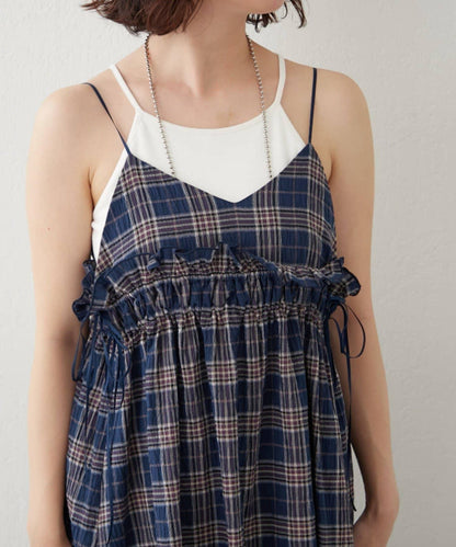 2WAY吊帶長款上衣