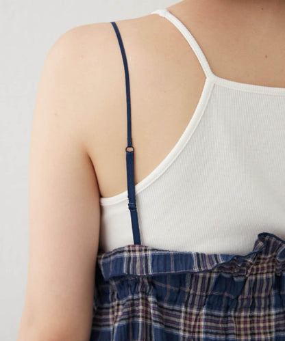 2WAY吊帶長款上衣