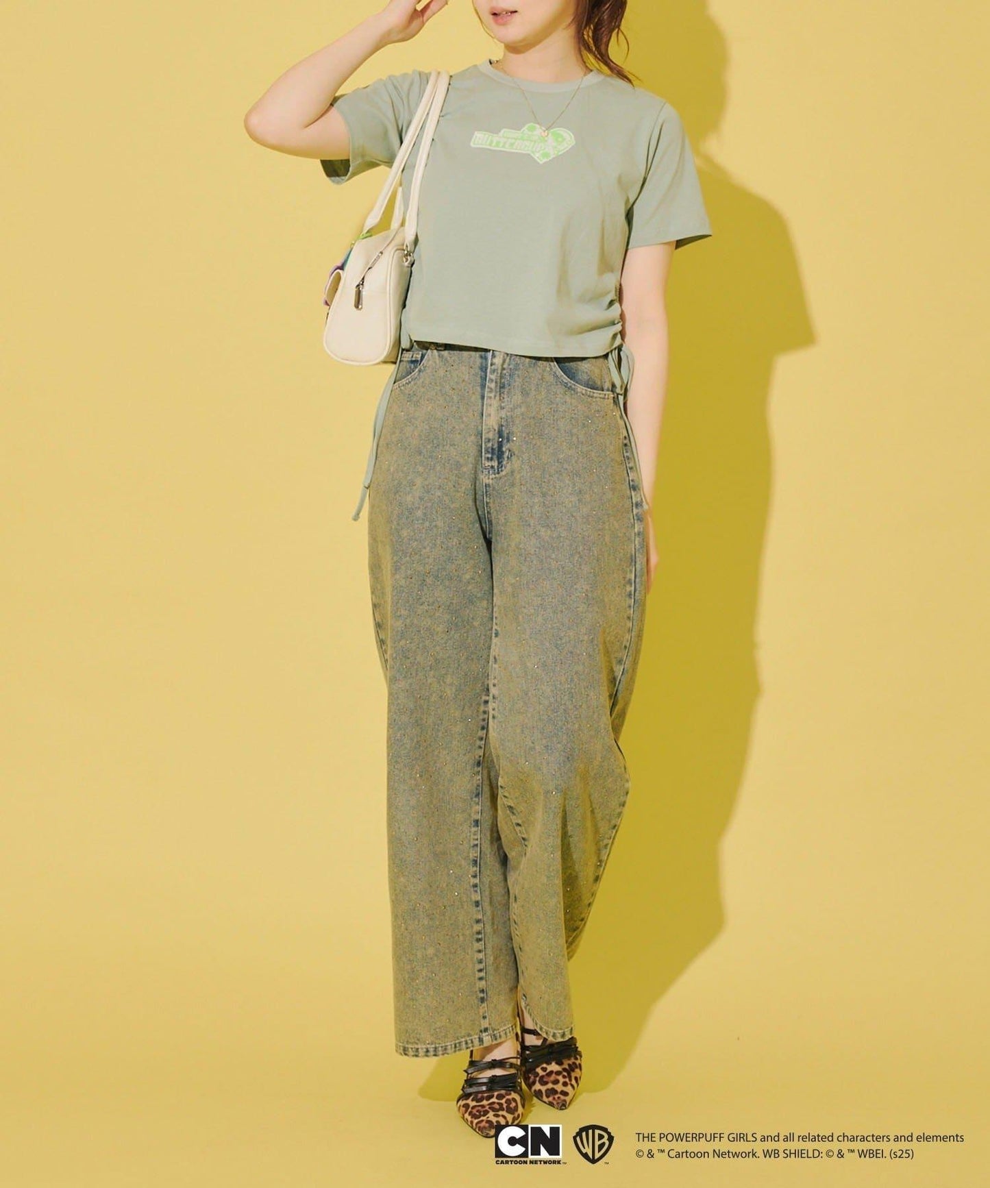 RMAF パワパフ（飛天小女警） 抽繩T恤