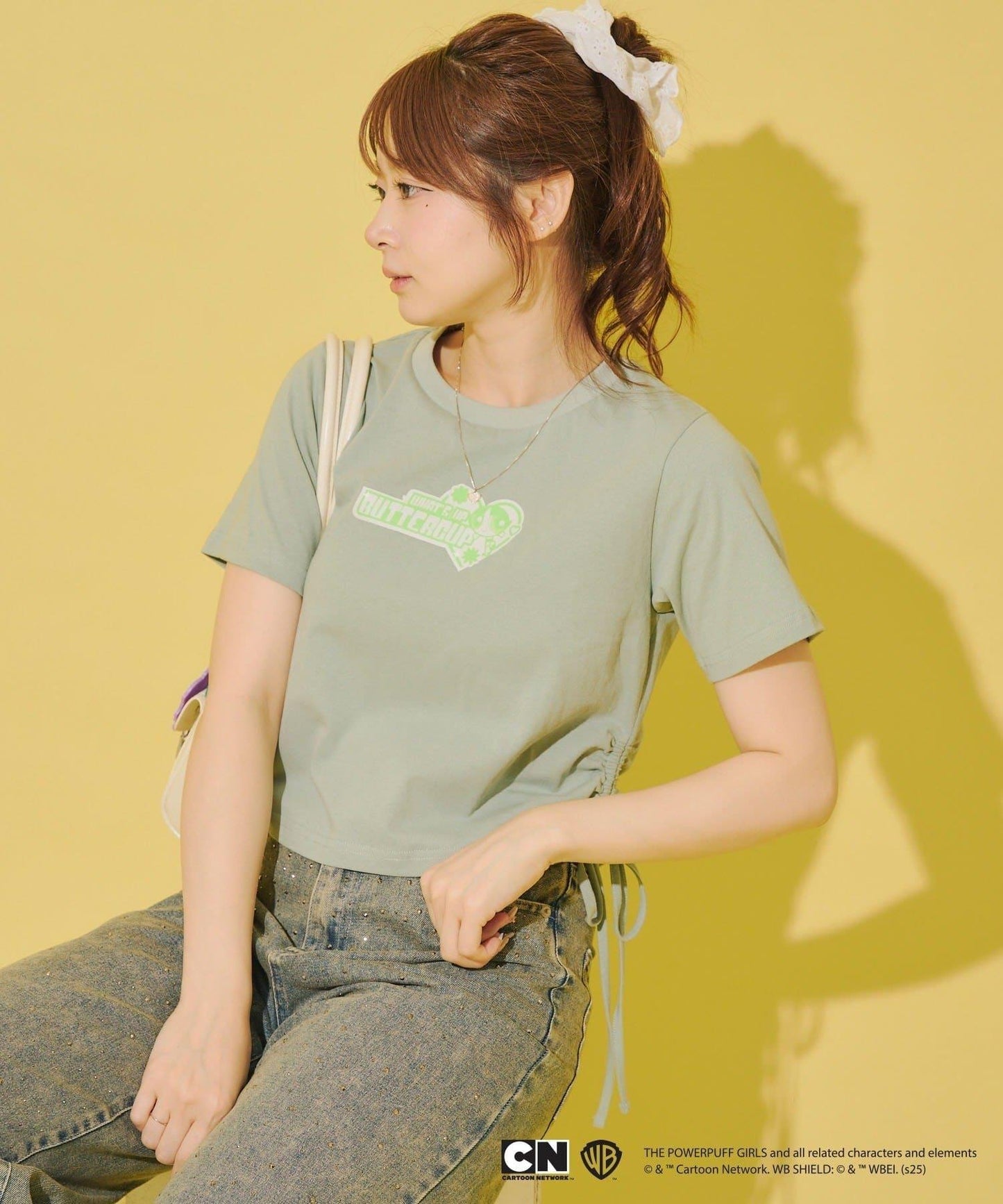 RMAF パワパフ（飛天小女警） 抽繩T恤