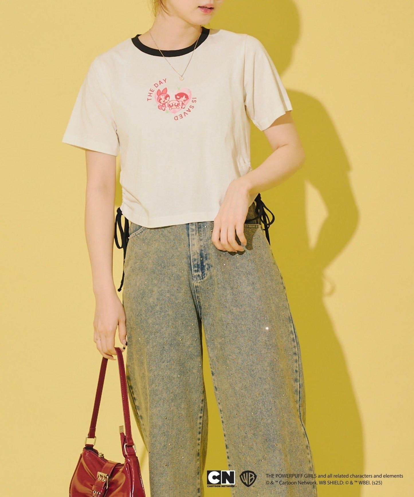 RMAF パワパフ（飛天小女警） 抽繩T恤