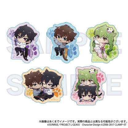 《反叛的魯路修》 黏黏貓系列 スザク 輪廓貼紙