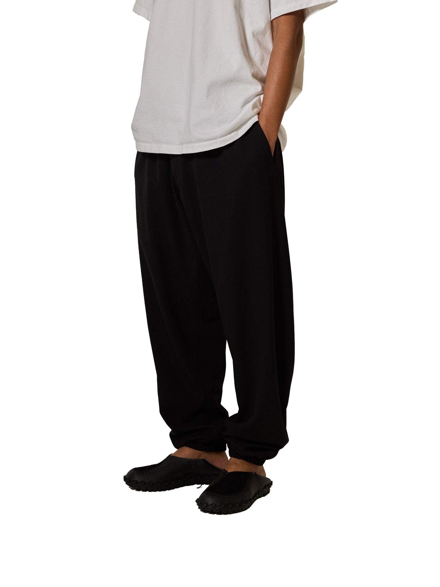 彈力羅紋設計 RIB PANTS RAYON MIX GABARDINE 褲子