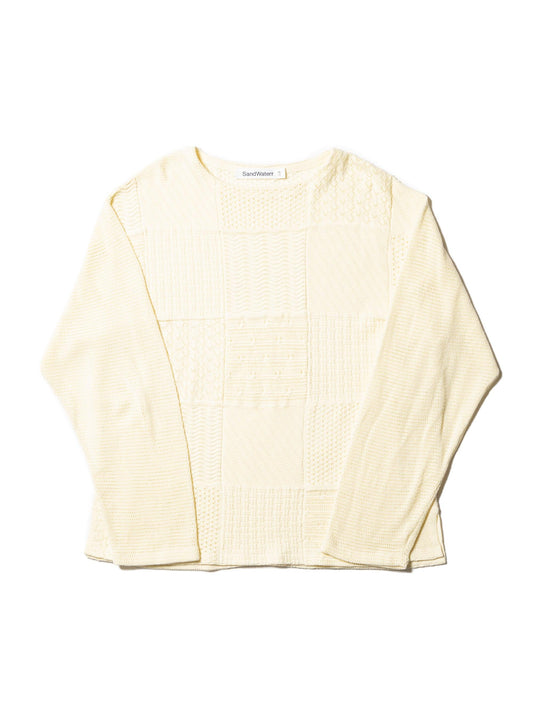 條紋 ORGANIZED BORDER SWEATER / COTTON YARN 針織衫