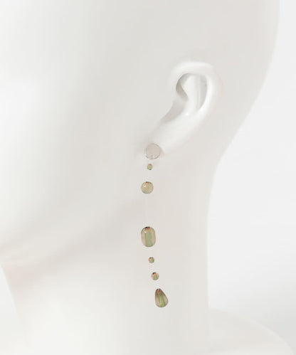 水滴耳釘