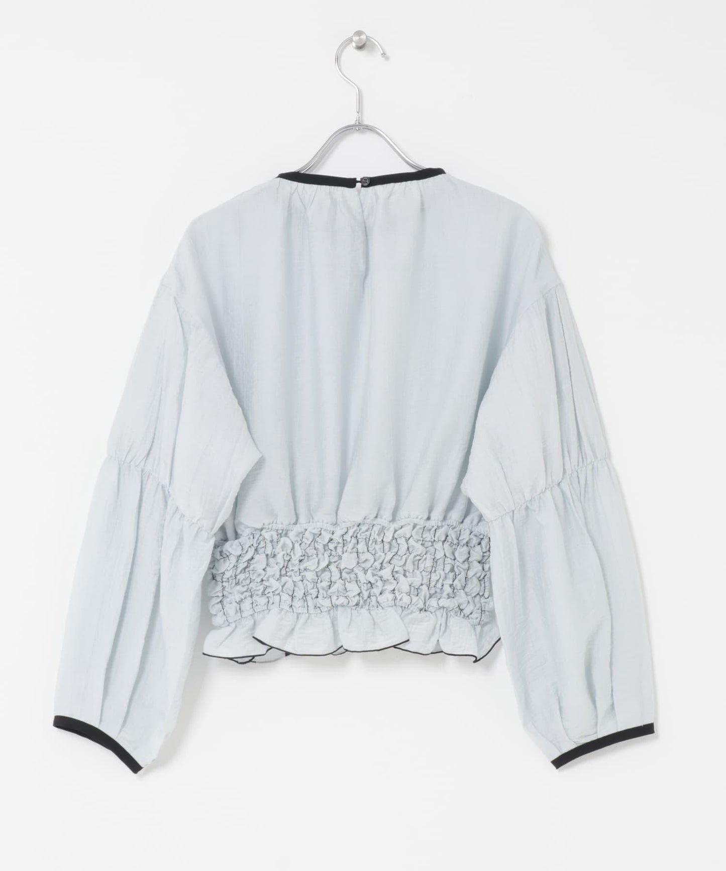 爆米花褶皺設計 襯衫