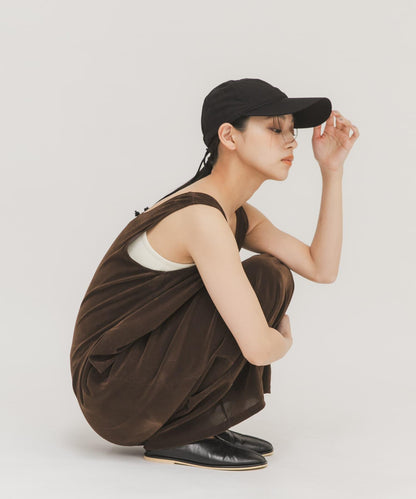 2WAY 天鵝絨連衣裙