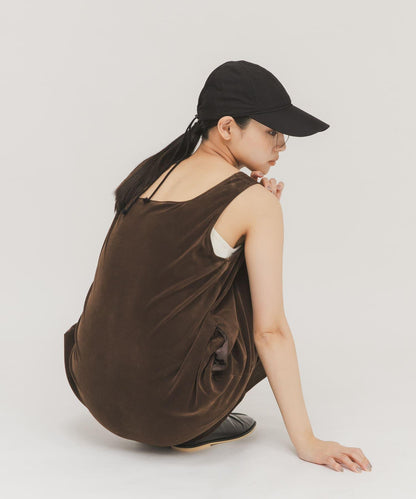 2WAY 天鵝絨連衣裙