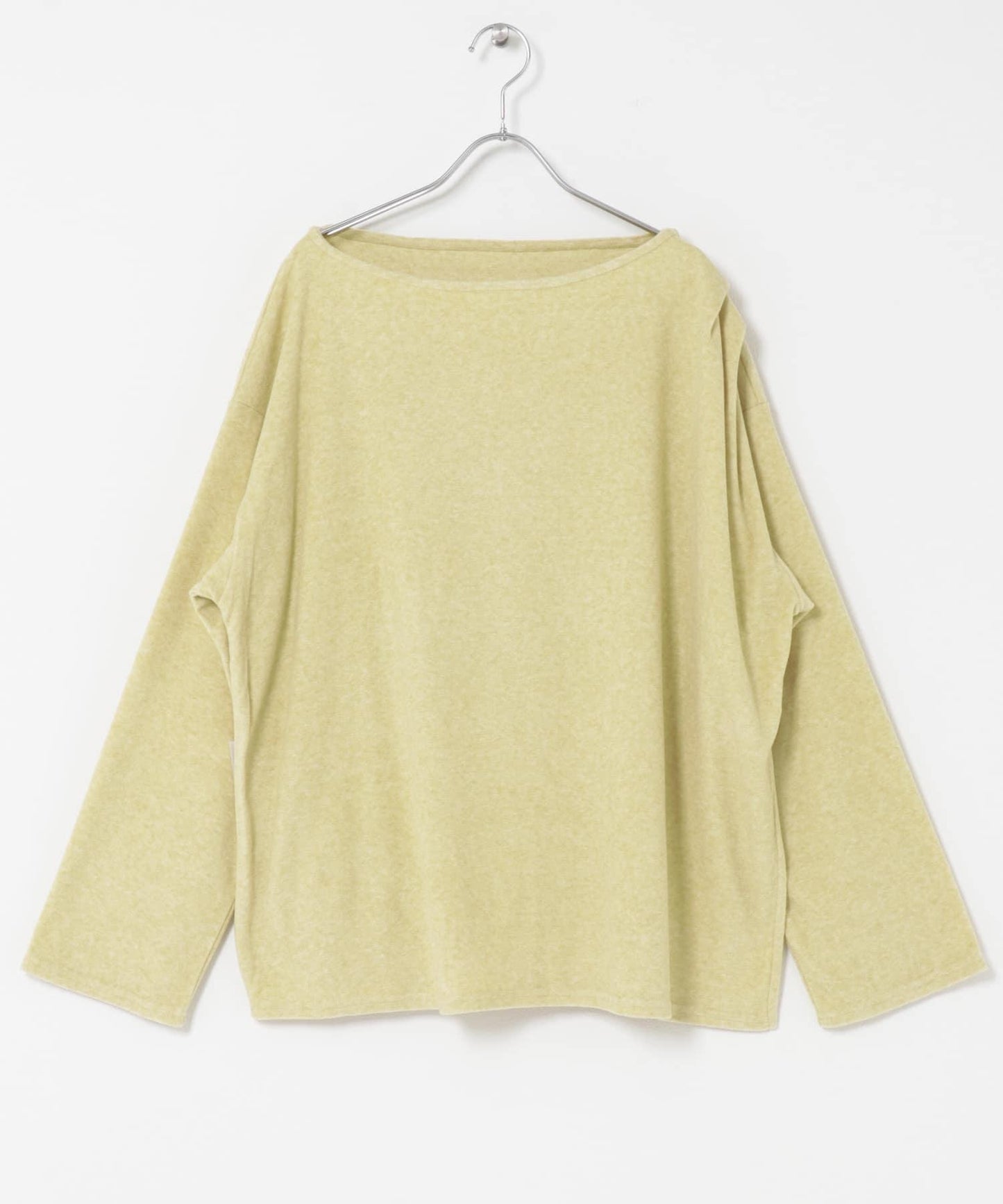 肩褶設計套頭上衣