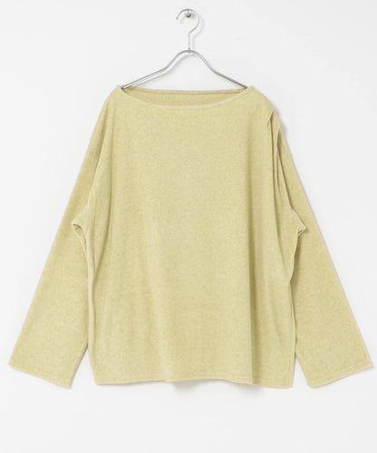 肩褶設計套頭上衣