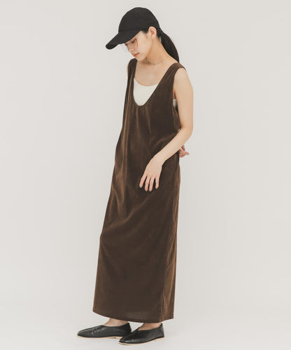 2WAY 天鵝絨連衣裙