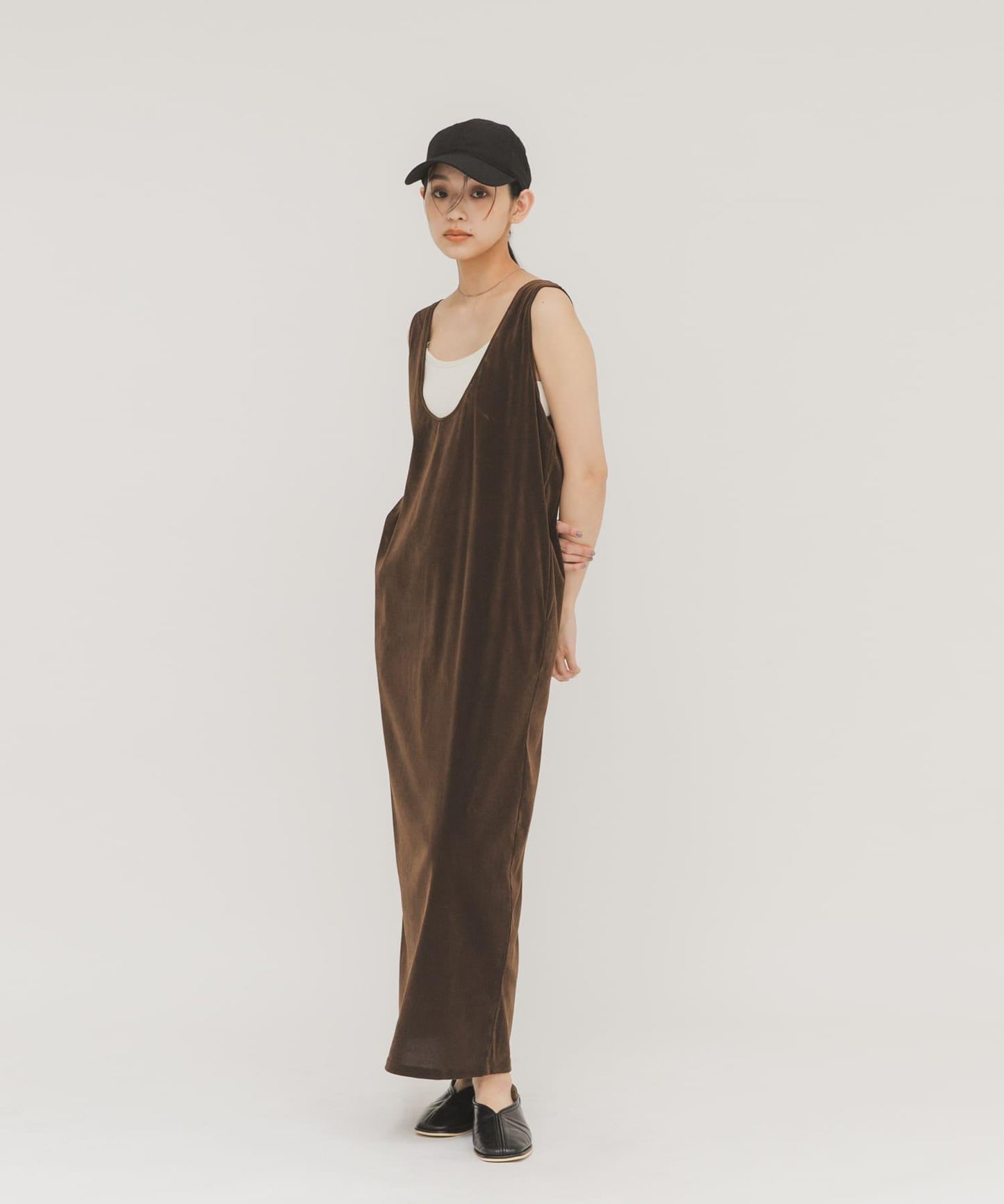 2WAY 天鵝絨連衣裙