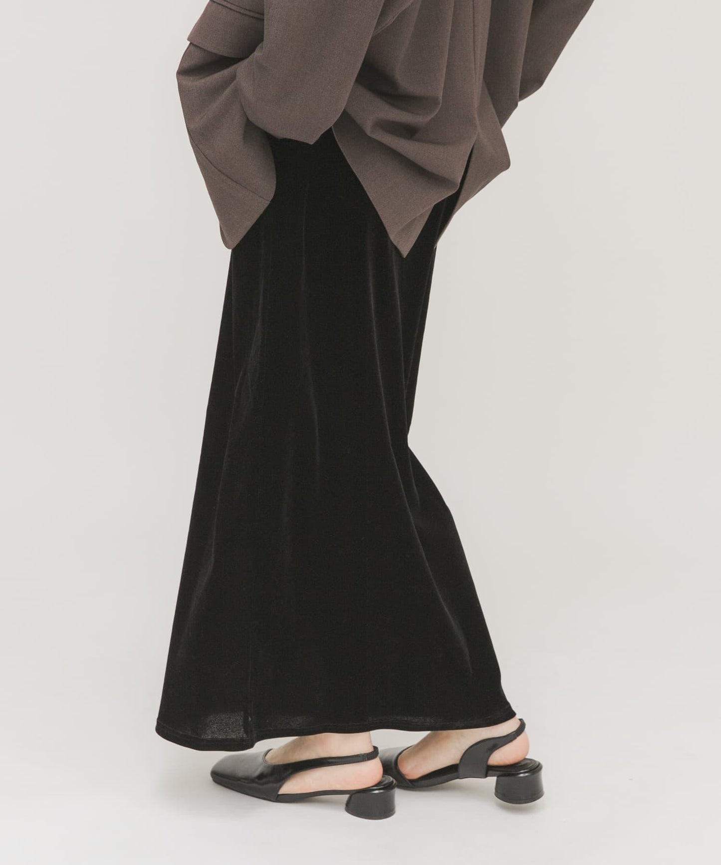 2WAY 天鵝絨連衣裙