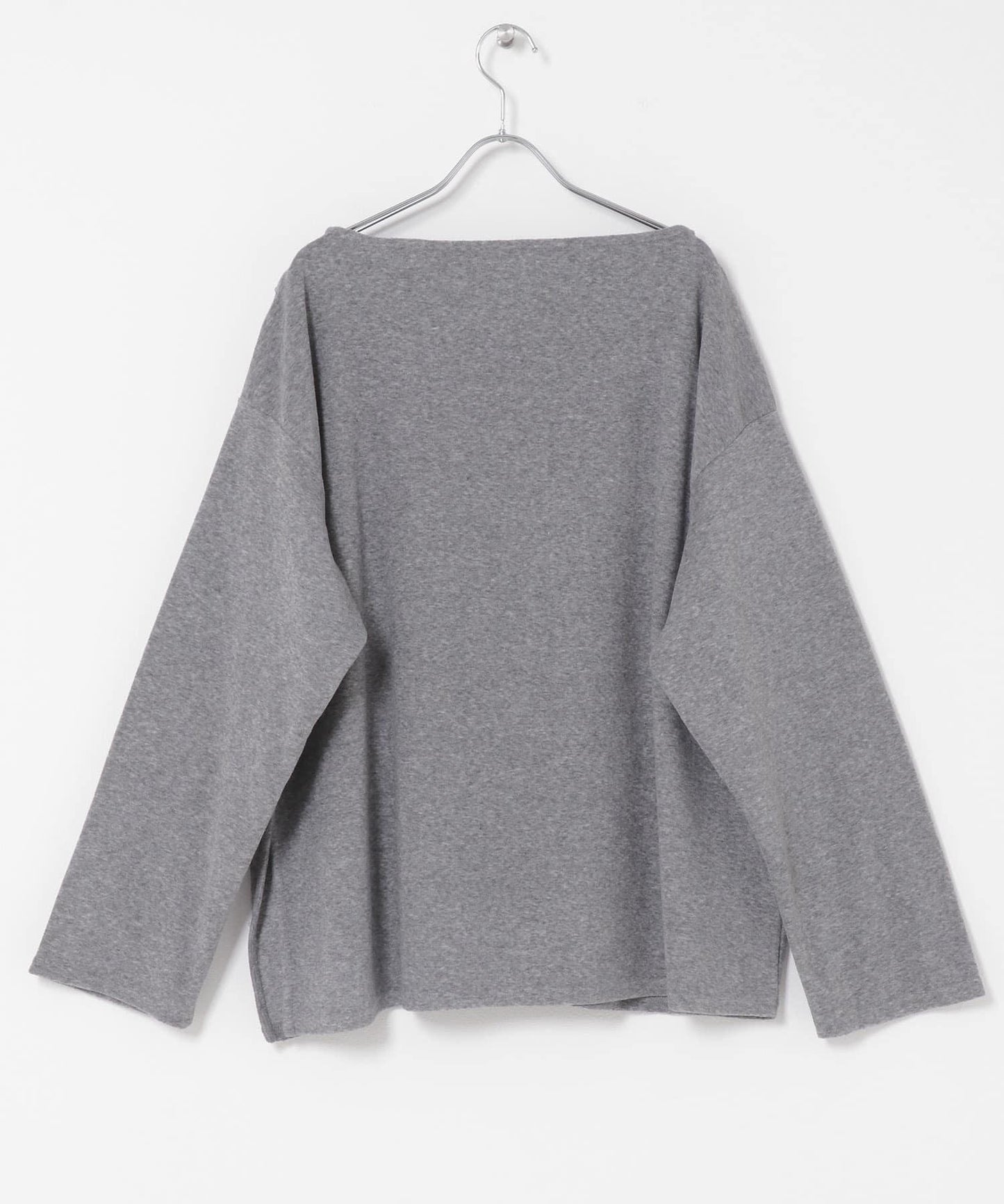 肩褶設計套頭上衣