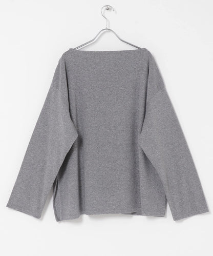 肩褶設計套頭上衣