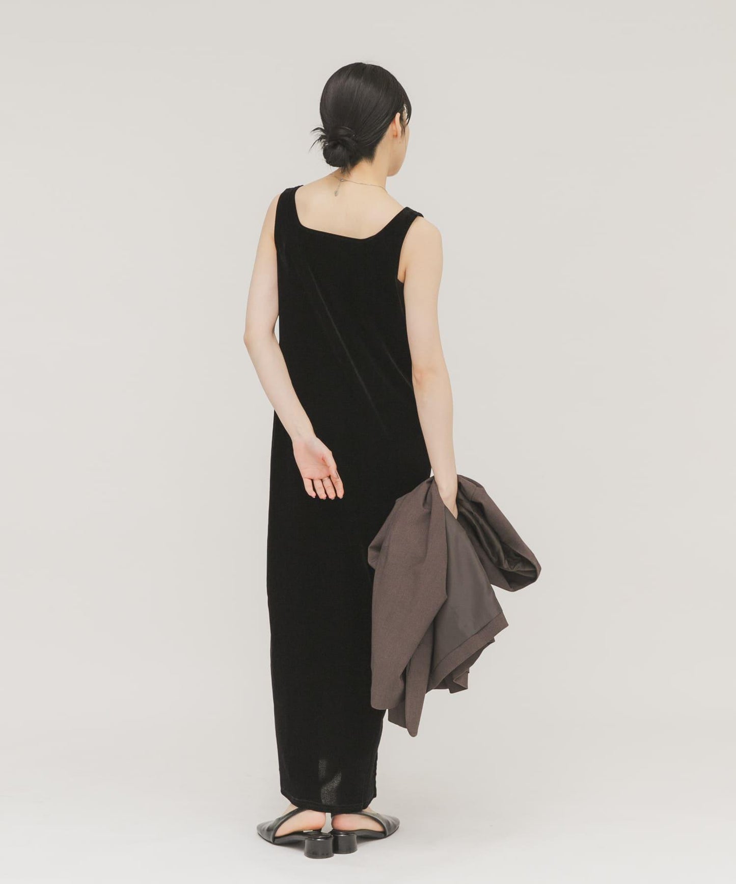 2WAY 天鵝絨連衣裙