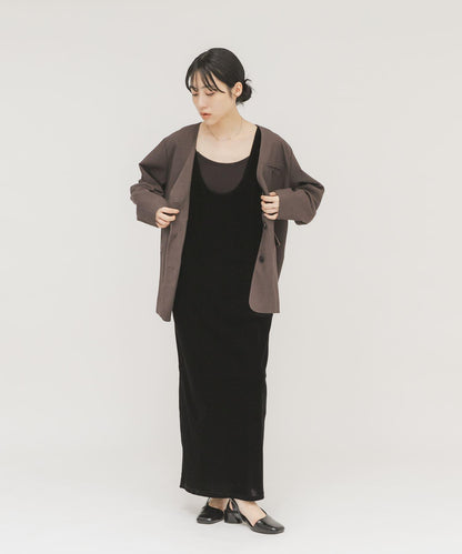 2WAY 天鵝絨連衣裙