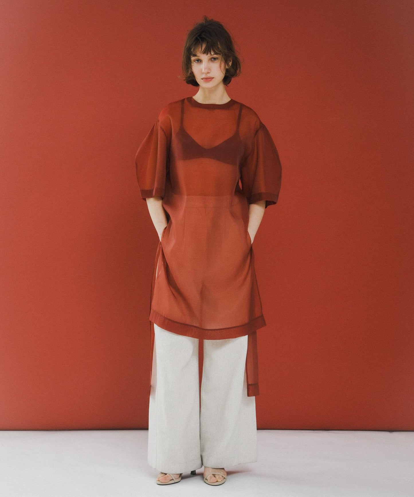 Organdy One Piece 連衣裙