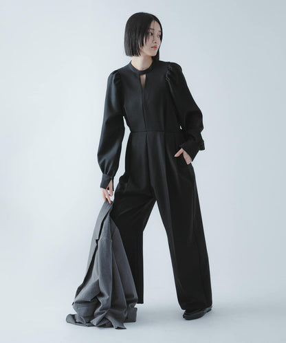 防潑水防花粉 泡泡袖 SKINProof 連體褲