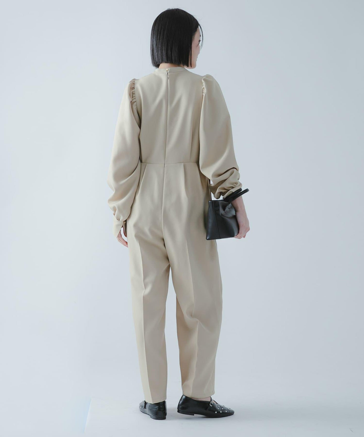 防潑水防花粉 泡泡袖 SKINProof 連體褲