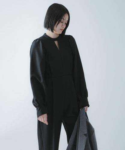 防潑水防花粉 泡泡袖 SKINProof 連體褲