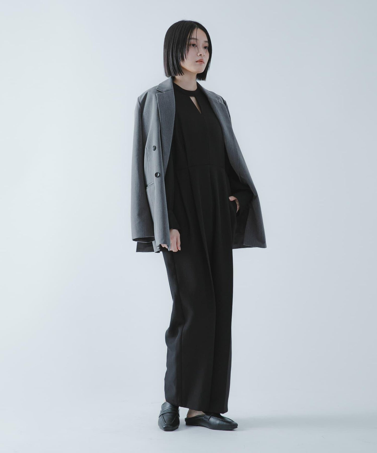 防潑水防花粉 泡泡袖 SKINProof 連體褲