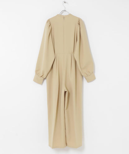 防潑水防花粉 泡泡袖 SKINProof 連體褲