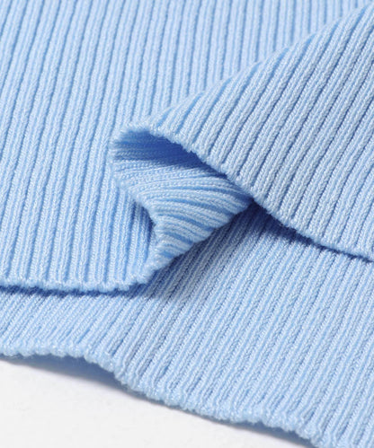 可水洗防花粉 SKINProof 露肩針織毛衣