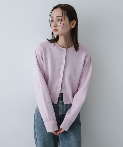 可機洗 珠飾 針織開衫