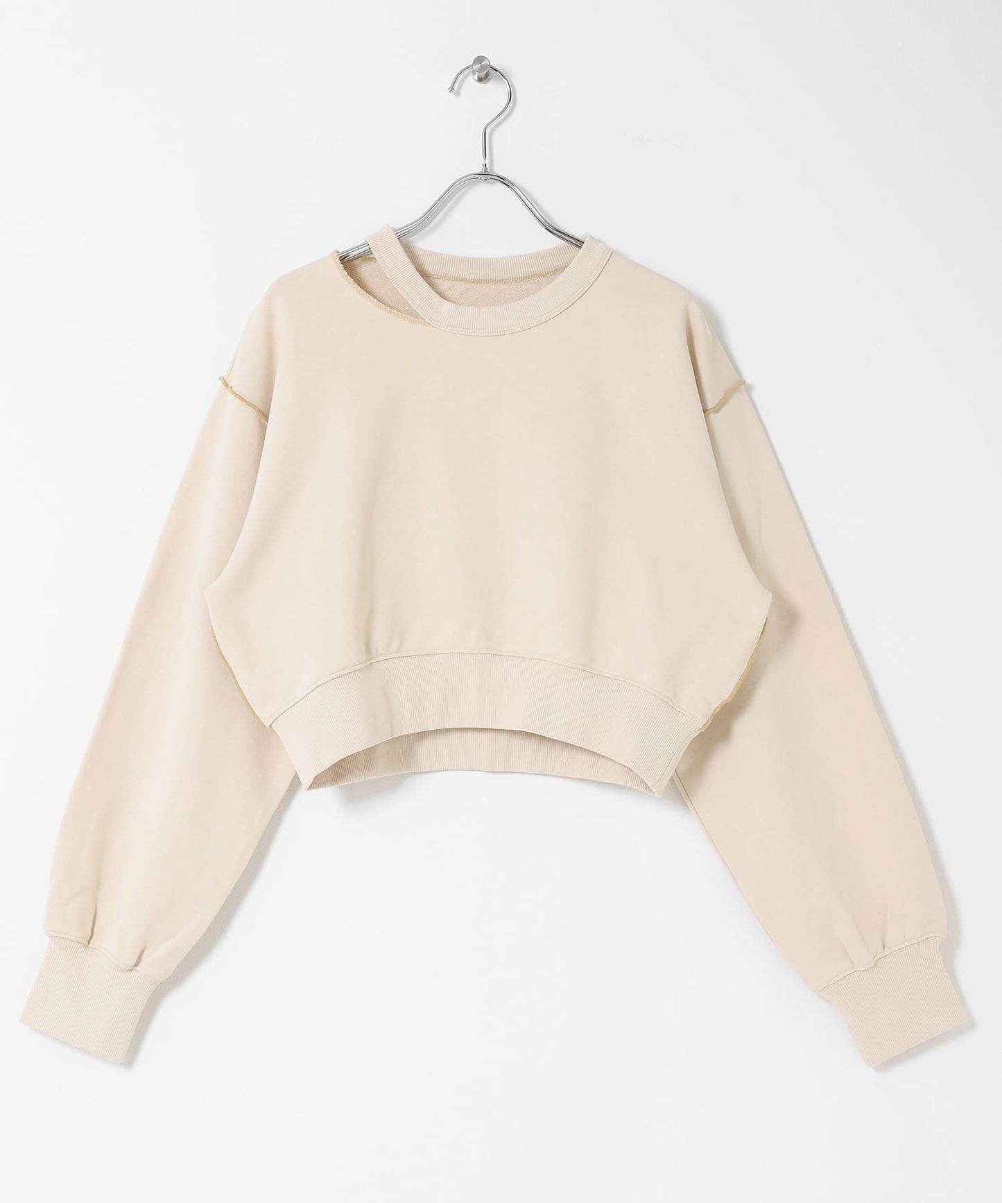 領口開衩 衛衣上衣